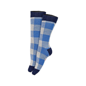 26| QUADRATO IN COTONE/BLU MARINO | ACCESSORI