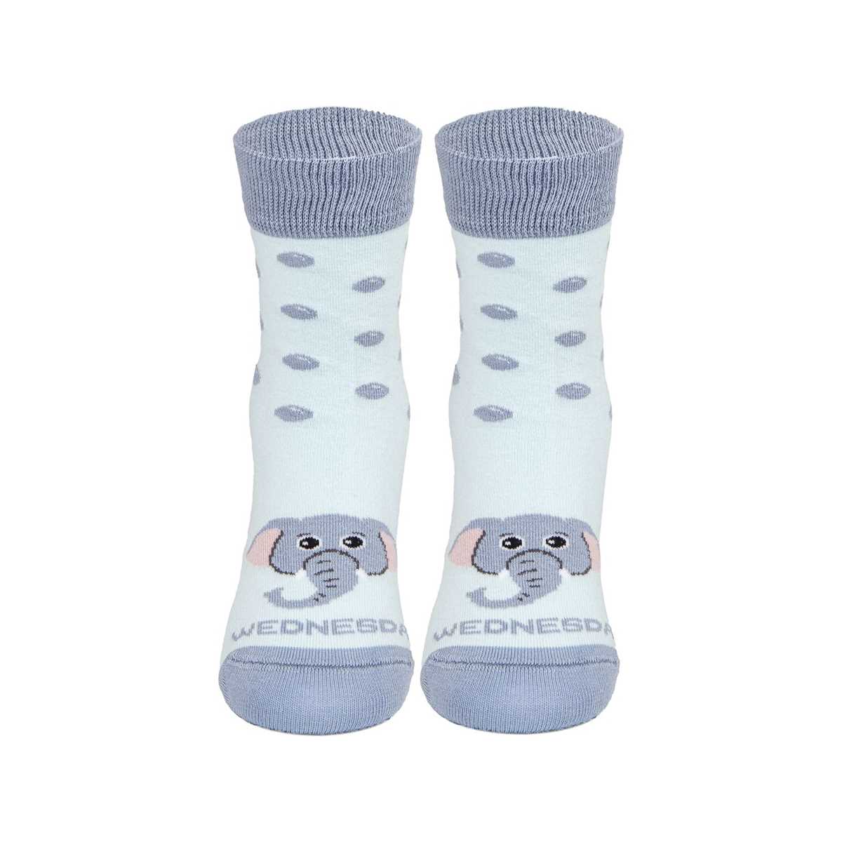 13 | SOCKS WITH POLES / LIGHT BLUE | WEDNESDAY ELEFA