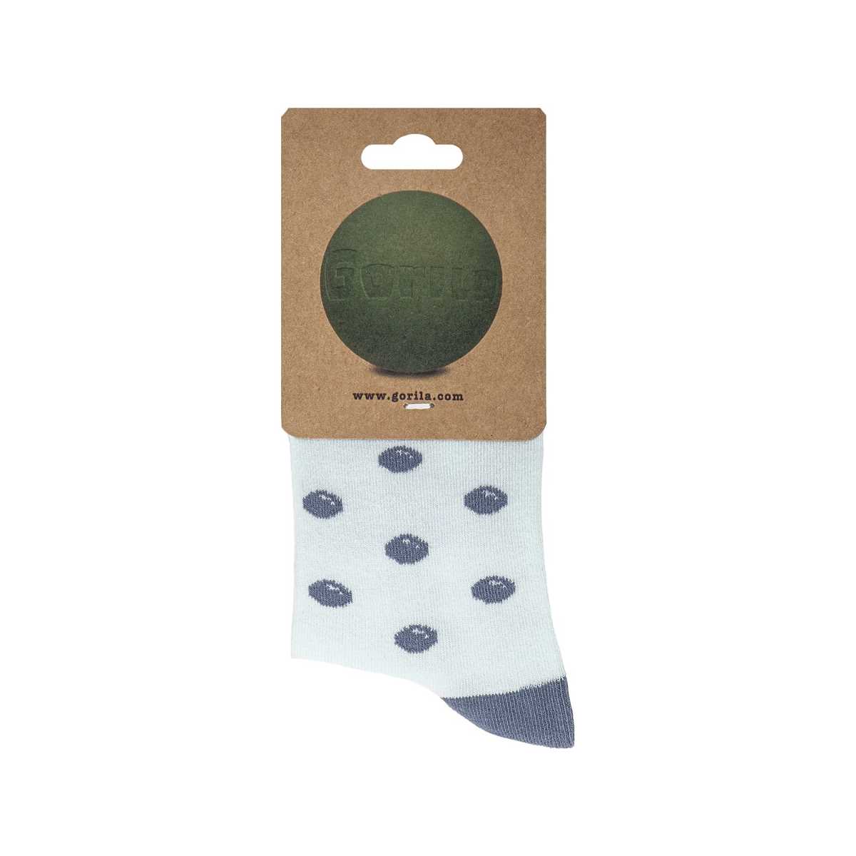 16 | POLKA SOCKS / BLUE/GREY | SATURDAY HYPO