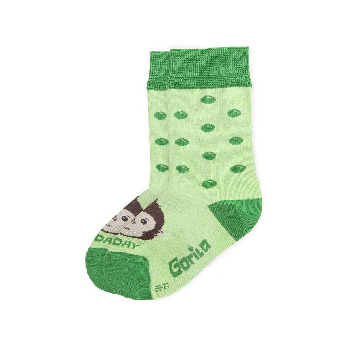 11 | POLKA / GREEN SOCKS | MONDAY GORILLA