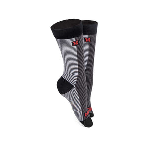 11 | CALCETIN LISTAS / NEG/ANT/GR | INSOLE