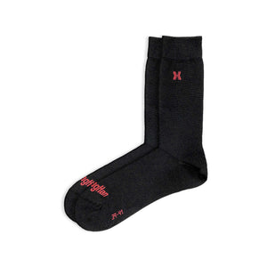 10 | CALCETIN LISO / NEGRO | INSOLE