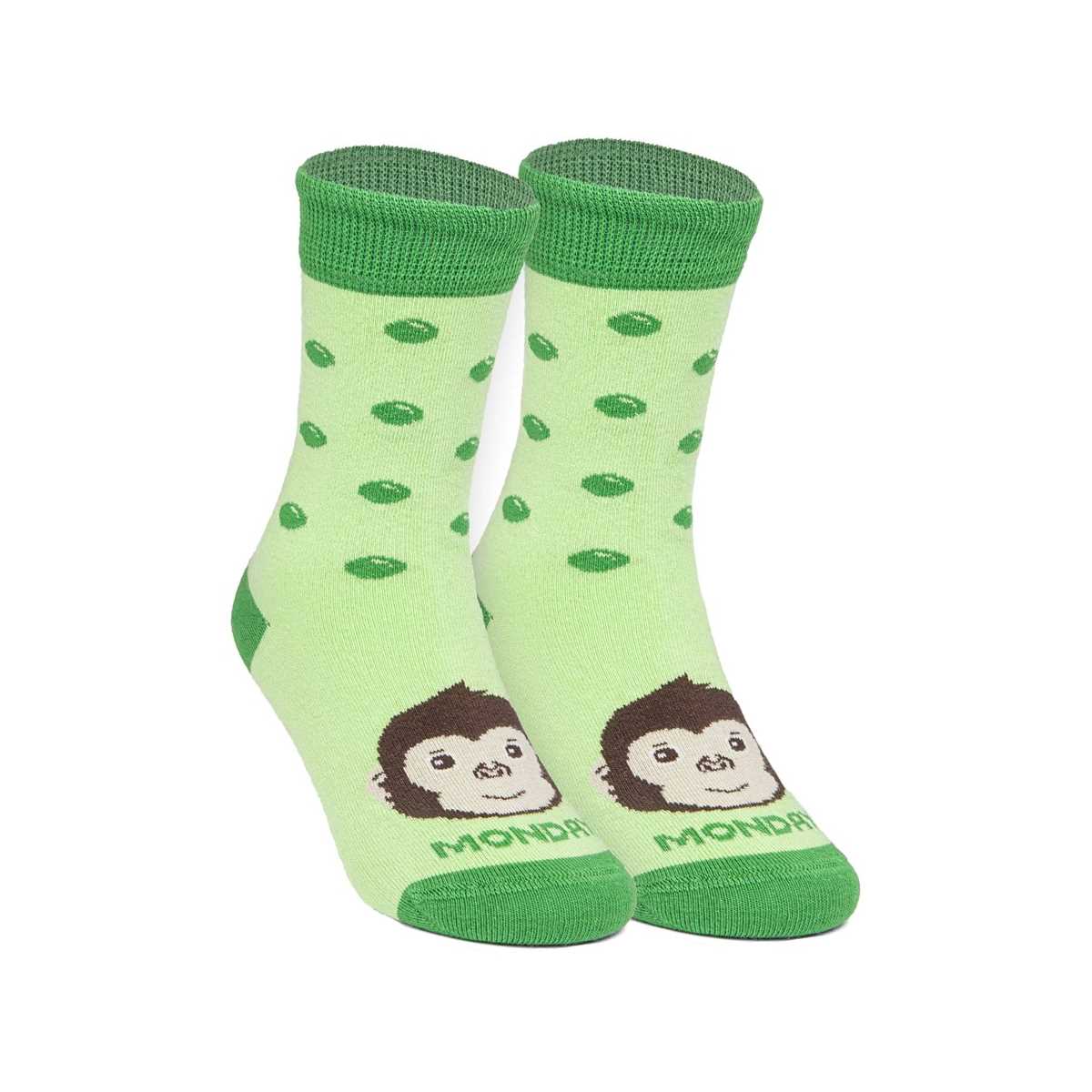 11 | POLKA / GREEN SOCKS | MONDAY GORILLA